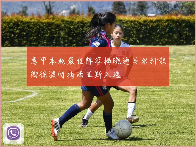 意甲本轮最佳阵容揭晓迪马尔科领衔德温特梅西亚斯入选